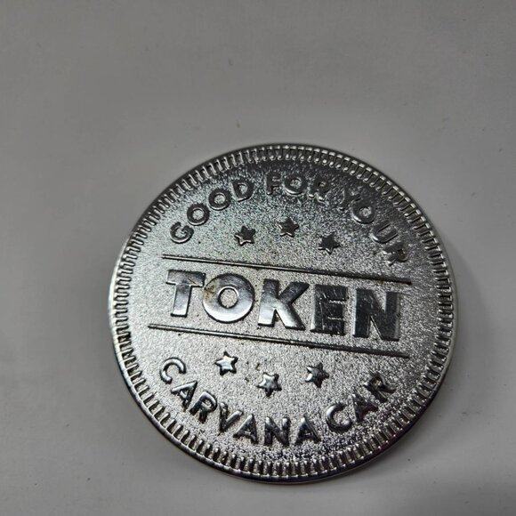 Carvana Car Token "The New Way To Buy A Car" 3 Inch Token - Picture 4 of 7